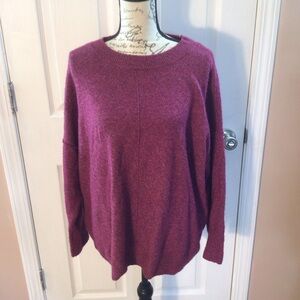 Vince Camuto Purple Crew Neck‎ Sweater Size 2X